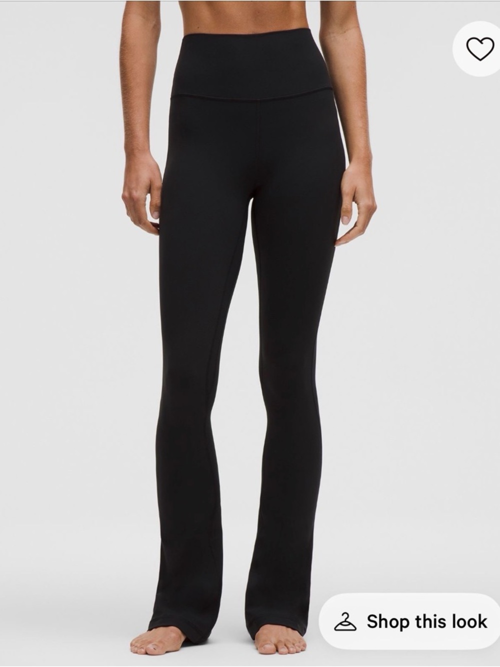 Lululemon Align High-Rise Mini Flare Pants Black Size